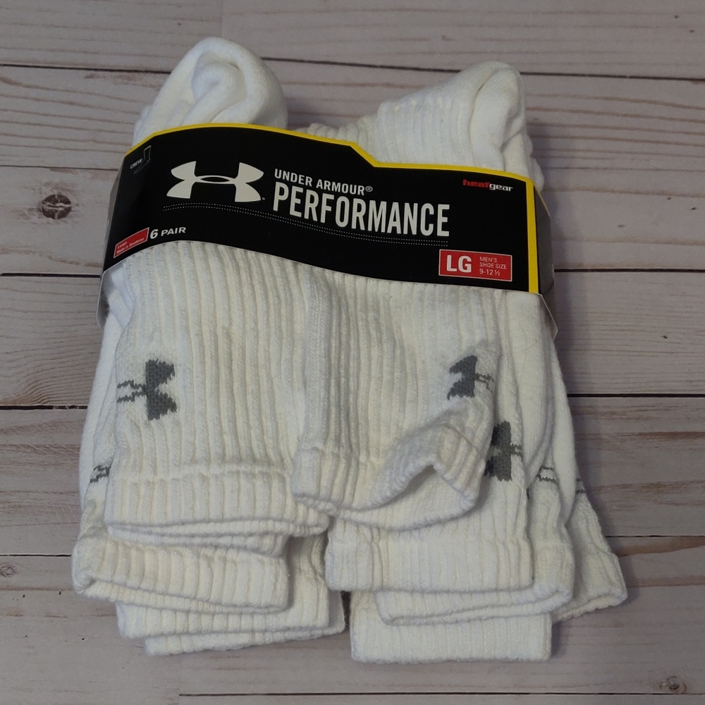 🧦 Men's Under Armour HG Performance Crew Socks